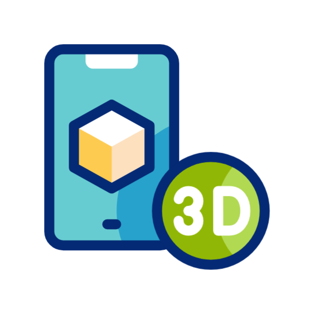 3d-modellierung animated icon 3d-modellierung animated icon
