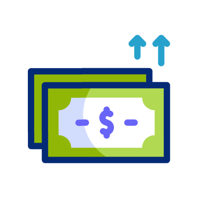 crescimento animated icon crescimento animated icon