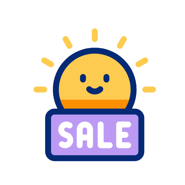 Volleyball sale animated icon Volleyball sale animated icon
