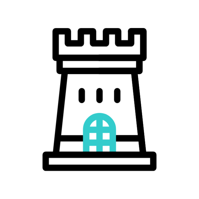 Hand holding torch animated icon Hand holding torch animated icon