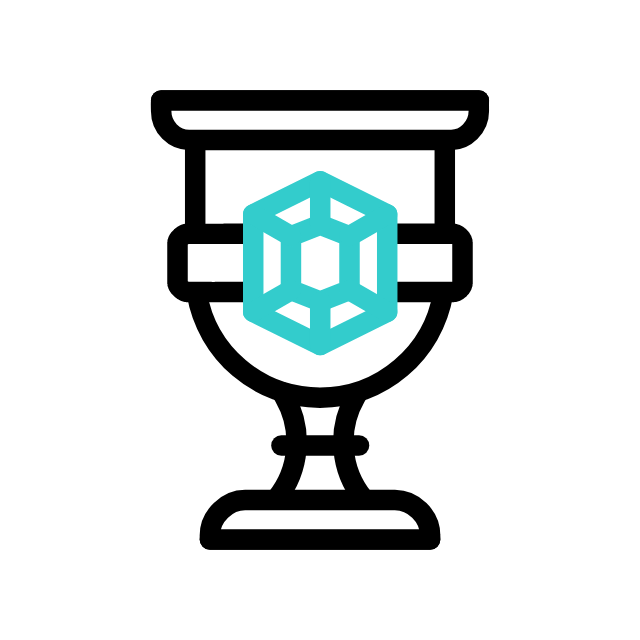 Hand holding torch animated icon Hand holding torch animated icon