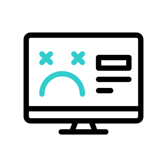 Error animated icon Error animated icon