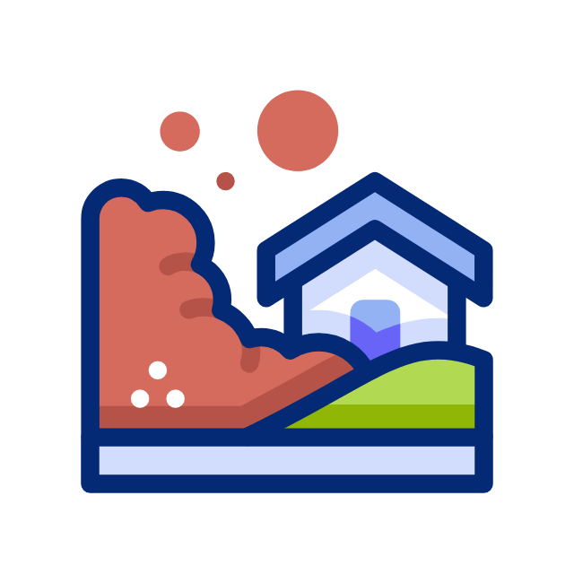 Вулкан animated icon Вулкан animated icon