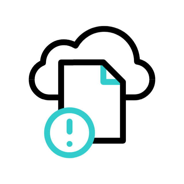 Warning animated icon Warning animated icon