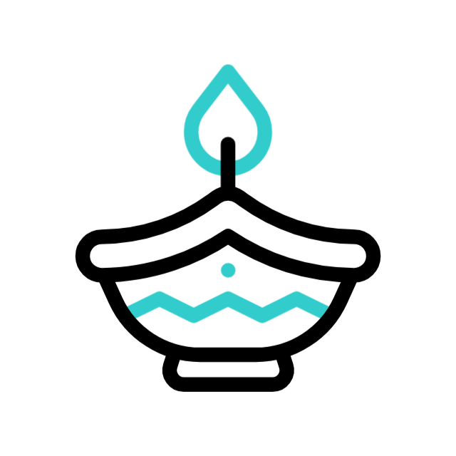 행복한 디왈리 animated icon 행복한 디왈리 animated icon