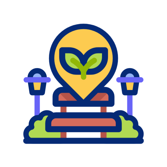 녹색 도시 animated icon 녹색 도시 animated icon