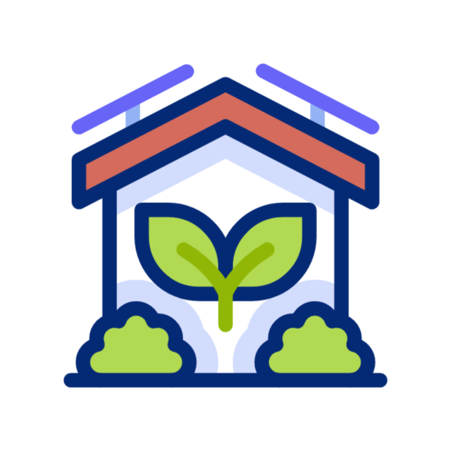 Зеленый город animated icon Зеленый город animated icon