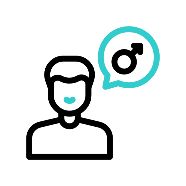 mâle animated icon mâle animated icon