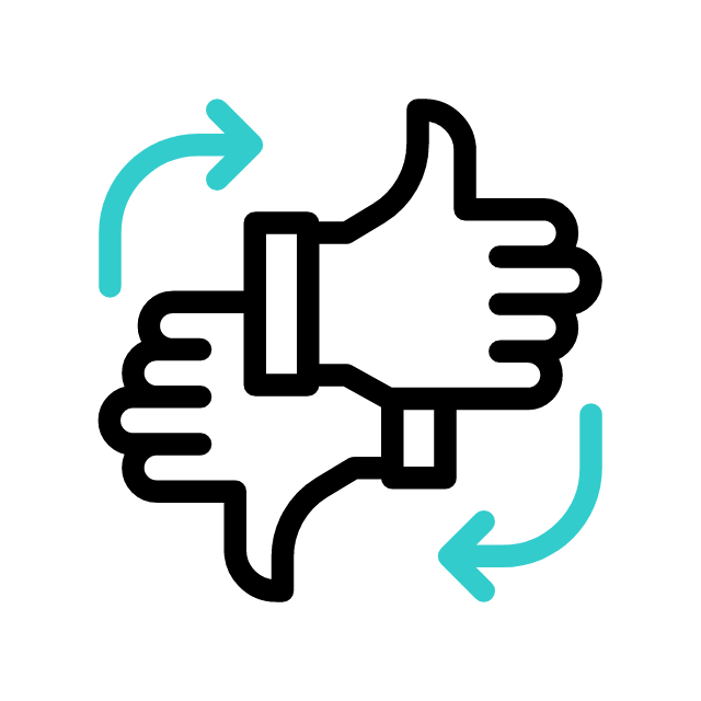 Puzzle pieces animated icon Puzzle pieces animated icon