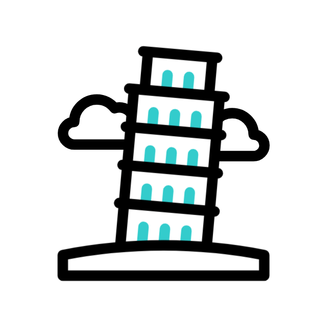 Colosseum animated icon Colosseum animated icon