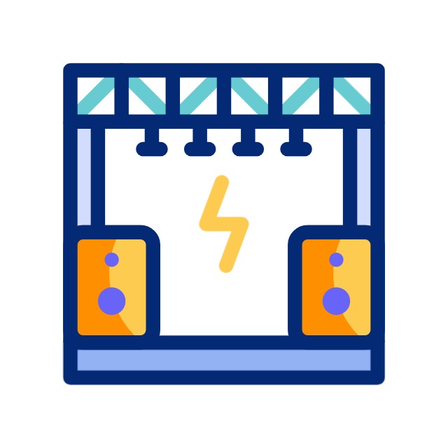 rock and roll animated icon rock and roll animated icon