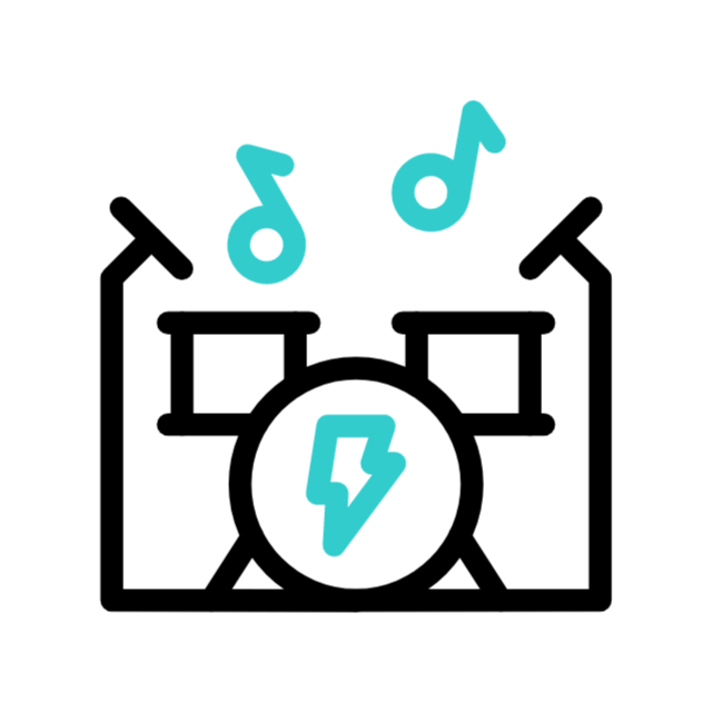 rock and roll animated icon rock and roll animated icon