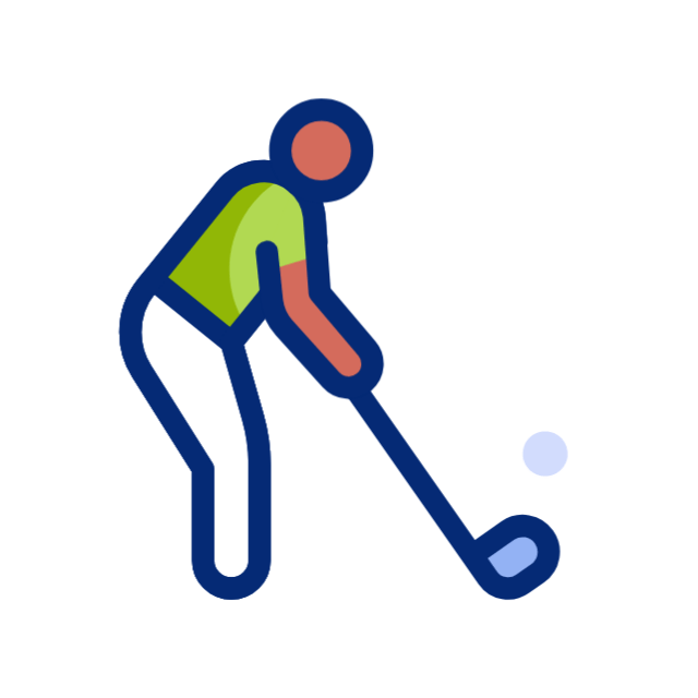 golfspieler animated icon golfspieler animated icon