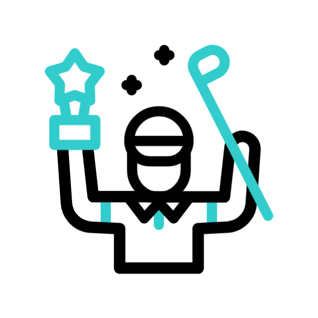 Golfer animated icon Golfer animated icon