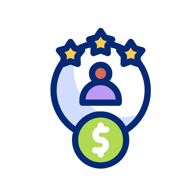 monetização animated icon monetização animated icon