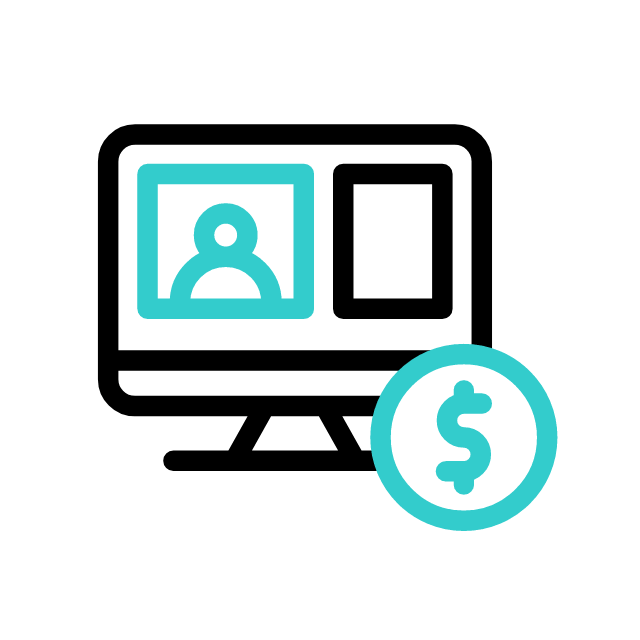 monétisation animated icon monétisation animated icon