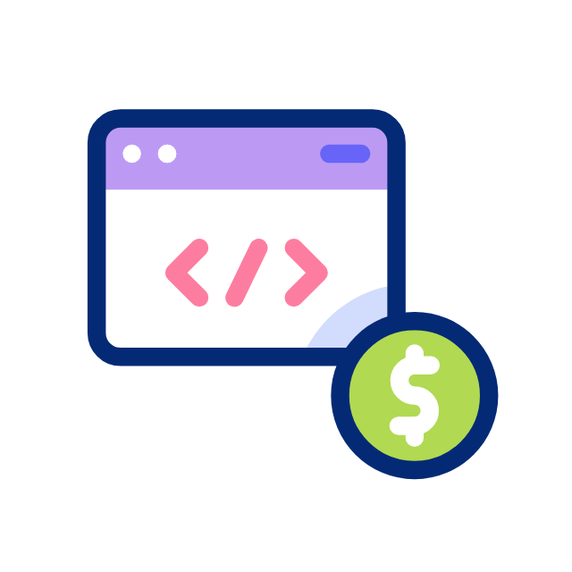 monetização animated icon monetização animated icon
