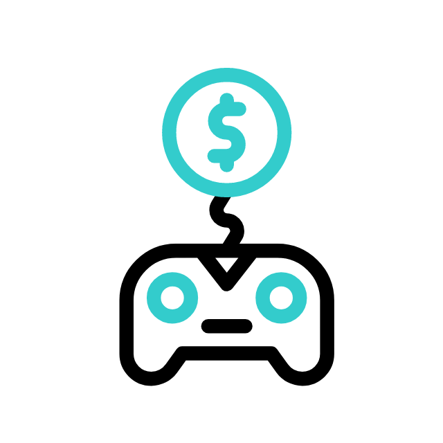 수익화 animated icon 수익화 animated icon