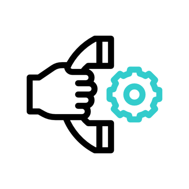 Open book gear animated icon Open book gear animated icon