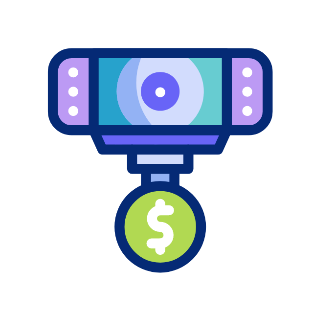 monétisation animated icon monétisation animated icon