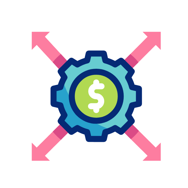 수익화 animated icon 수익화 animated icon