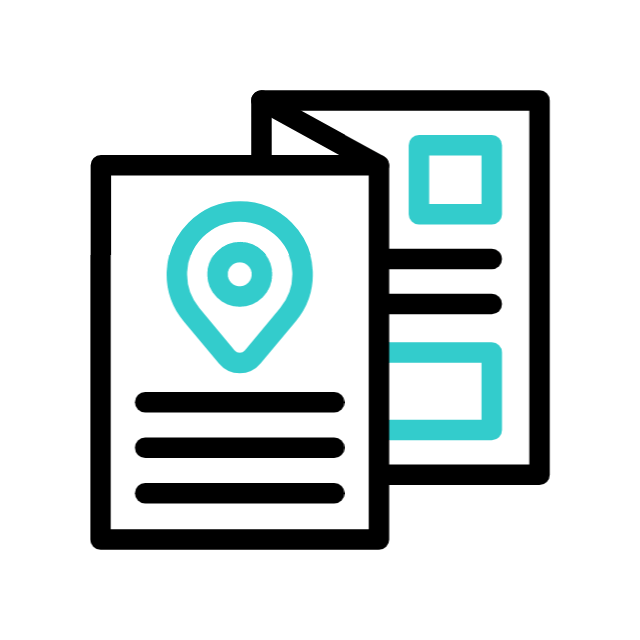 localisation sur la carte animated icon localisation sur la carte animated icon
