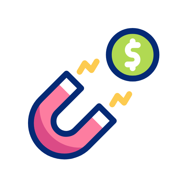 Monetization animated icon Monetization animated icon