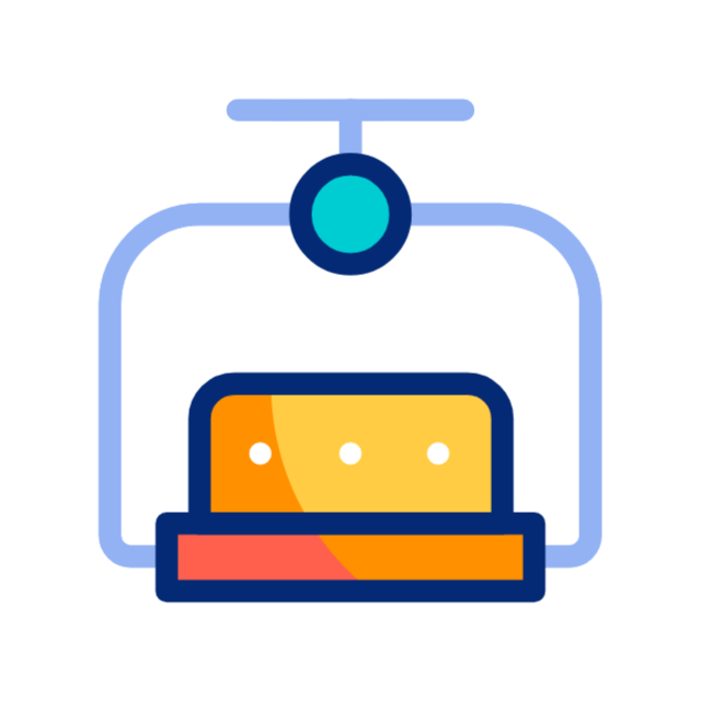 썰매 animated icon 썰매 animated icon