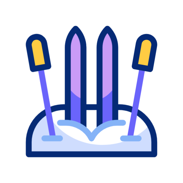 Sled animated icon Sled animated icon