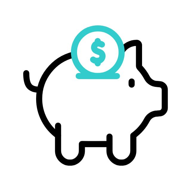 Financial growth animated icon Financial growth animated icon