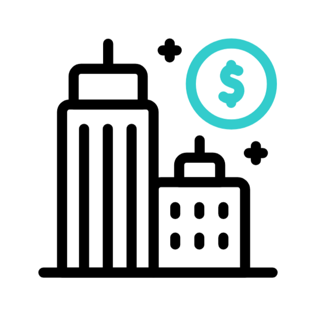 Financial growth animated icon Financial growth animated icon