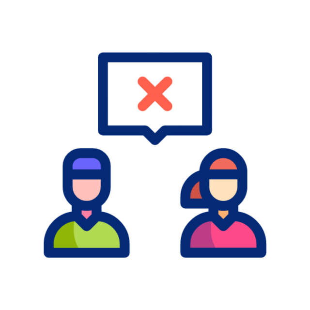 Conflict management animated icon Conflict management animated icon
