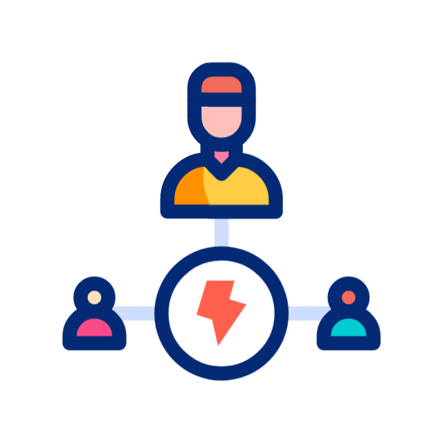 Mediator animated icon Mediator animated icon