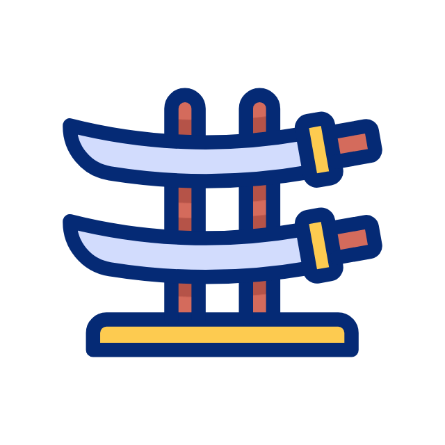 Martial arts animated icon