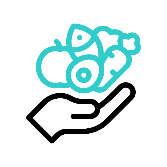 comida y bebida animated icon