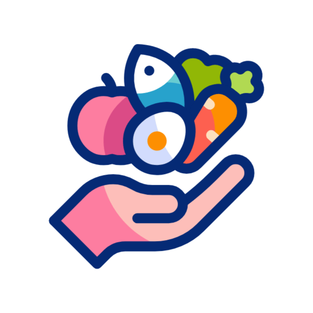 comida y bebida animated icon