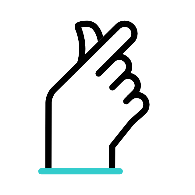 hand animated icon hand animated icon