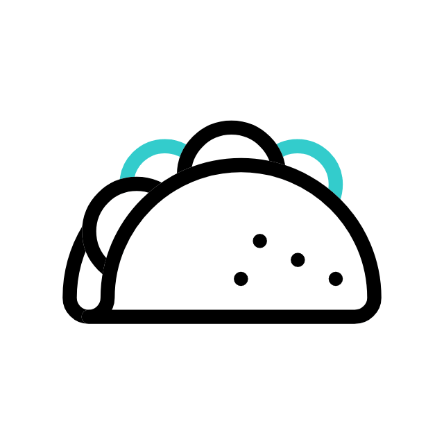 Burrito animated icon Burrito animated icon
