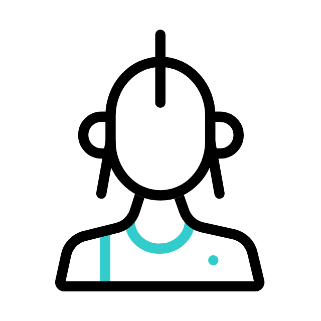 frau animated icon frau animated icon