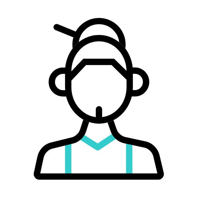 frau animated icon frau animated icon