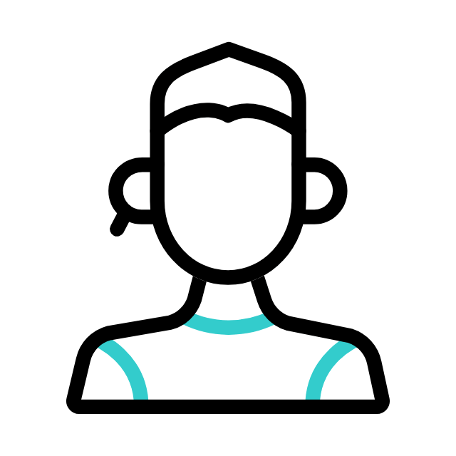 남성 animated icon 남성 animated icon