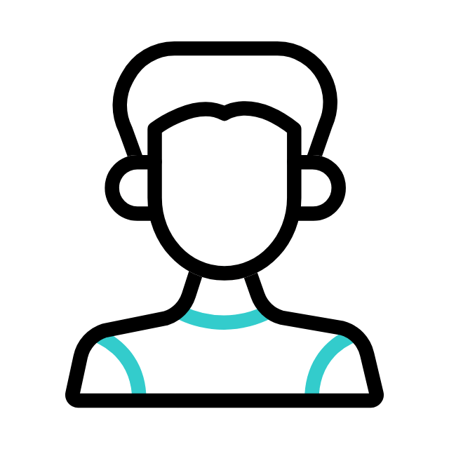 Man animated icon Man animated icon