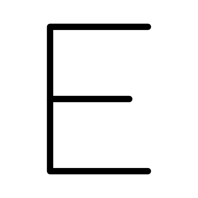 buchstabe c. animated icon buchstabe c. animated icon