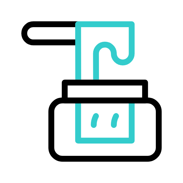 Eyelashes curler animated icon Eyelashes curler animated icon