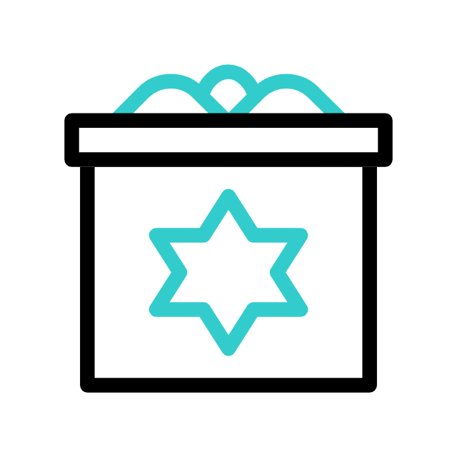 sufganiyah animated icon sufganiyah animated icon