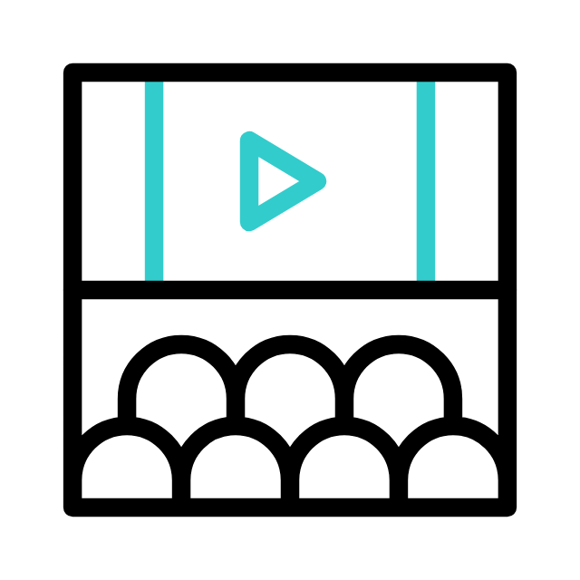 teatro animated icon teatro animated icon