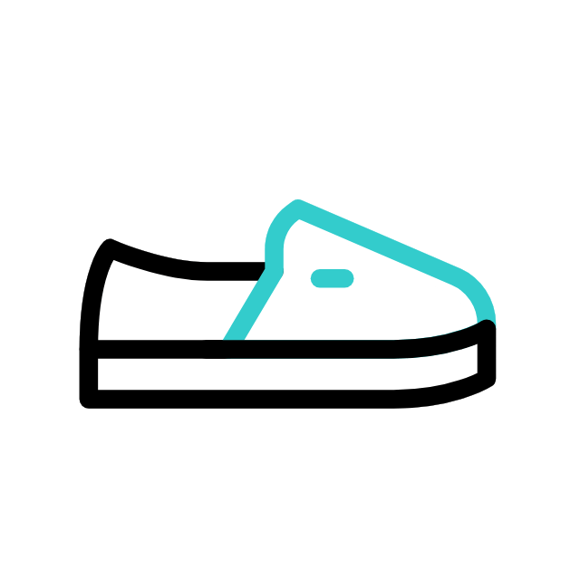 플랫폼 샌들 animated icon 플랫폼 샌들 animated icon