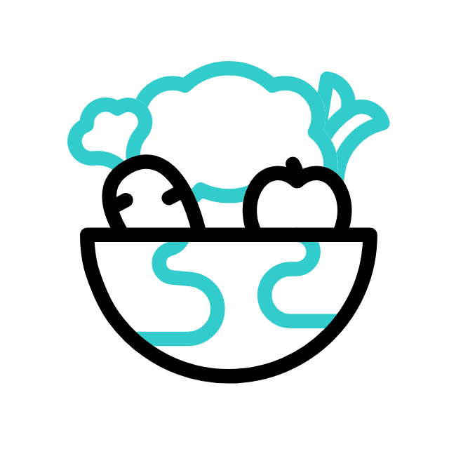 비건 음식 animated icon 비건 음식 animated icon