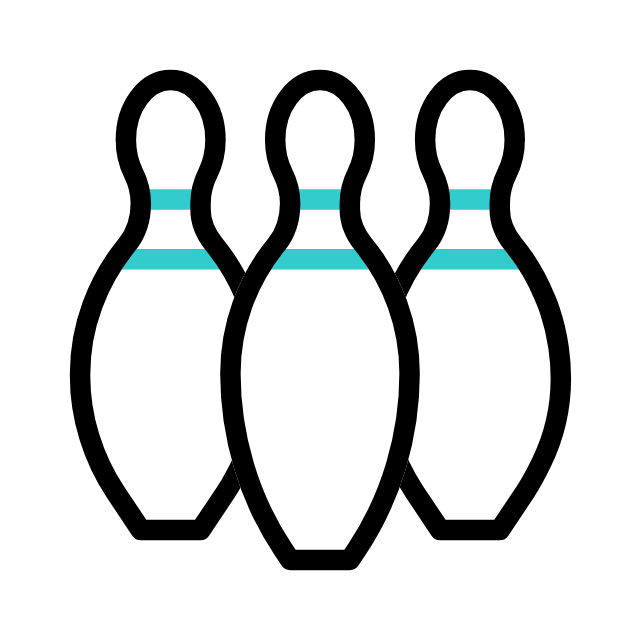 Bowling animated icon Bowling animated icon