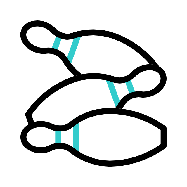 Bowling animated icon Bowling animated icon